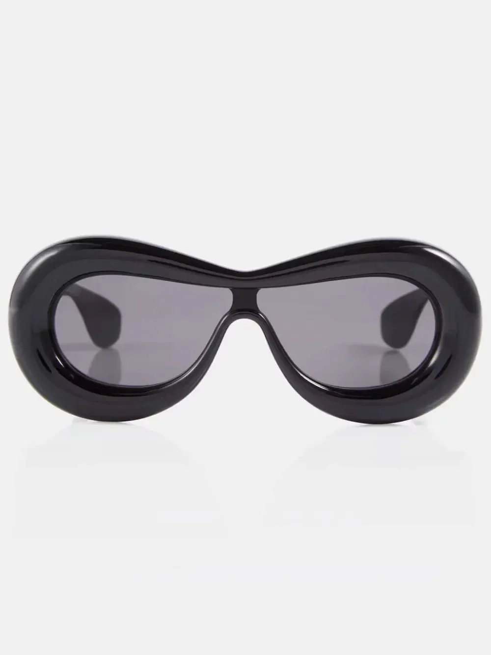 LOEWE Inflated Oval Sunglasses in Black